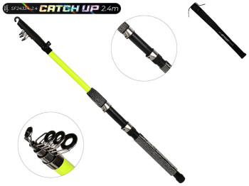 Спінінг телескопічний Catch up, 2,4м