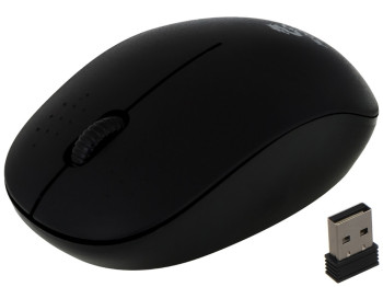 Wireless Миша JEQANG JW-210 мятая упаковка, Чорний