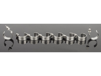 Серьги унисекс (цена за 2 шт)