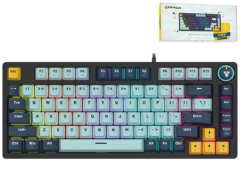 Клавиатура игровая Fantech ATOM81 MK875V2 Blue Switch, Цвет SkyBlue