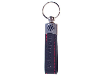 Брелок кожзам. довгий 1шт VOLKSWAGEN