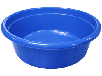 Таз круглый Консенсус, пластик, 50л, 62×25,5см, цвет синий