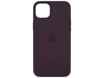 Чехол Original Silicone+MagSafe для iPhone 14 Plus Цвет 8, Elderberry