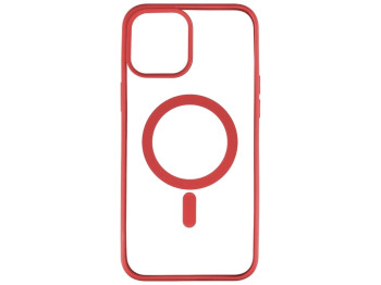 Чохол Color+MagSafe для iPhone 12 Pro Max Колір 01, Червоний