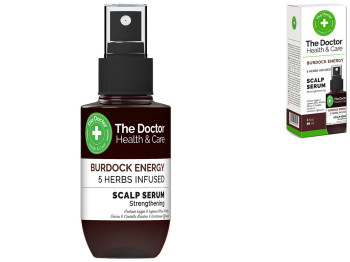 Сыворотка для волос The Doctor Health&Care, Репейная сила настойки 5 трав, 89мл
