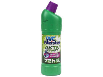 Гель для мытья унитаза WC Meister "Aktiv kraft" 1000мл (зеленый)