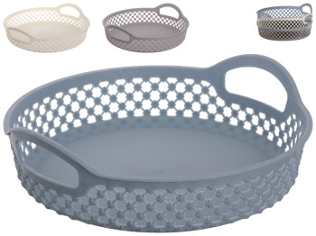 Корзинка ажурная с ручками M D22,5см