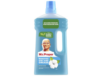 Средство для мытья пола и стен Mr. Proper Цветы хлопка, 1л