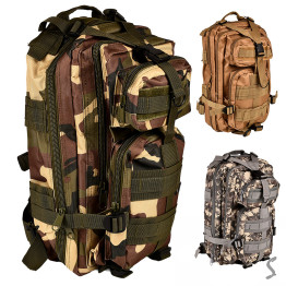 Рюкзак охотничий, текстиль, 26×43см, 3 дизайна (цена за 1шт)