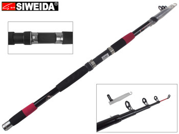 Спінінг Siweida "Tele Carp" композит, 4 кільця, 5-секційний 3м 150г