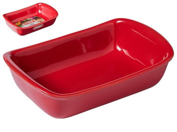 Форма Pyrex Supreme red, 22х15см, керамическая, прямоугольная, 3426470277310