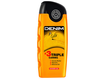 Чоловічий гель для душу Denim Gold Triple Caring, 250мл