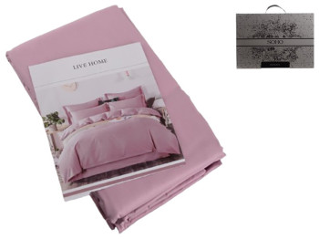 Комплект постільної білизни Soho Євро Memoria Mono Pink, 200x230см, 6900069965811