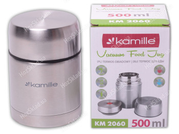Термос Kamille пищевой нержавеющая сталь 500мл