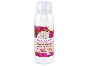 Крем-гель для душу Fresh Juice "Dragon fruit&Macadamia" пітайя (драконів фрукт) і макадамія 300мл