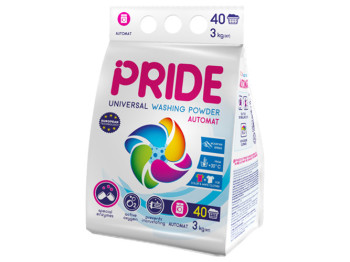 Стиральный порошок автомат Pride "Горная свежесть" универсальный 3кг