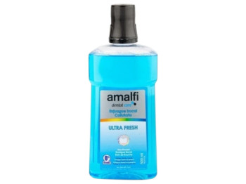 Ополіскувач для рота Amalfi ultra fresh, для чутливих ясен, без спирту, 500 мл