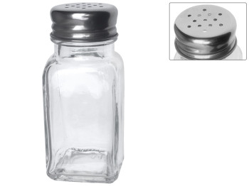 Емкость для соли и перца (прозрачная без деколи) 80мл