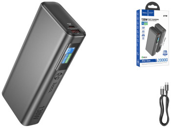 Power Bank Hoco Q17B Electric PD130W 20000 mAh Цвет Космический серый