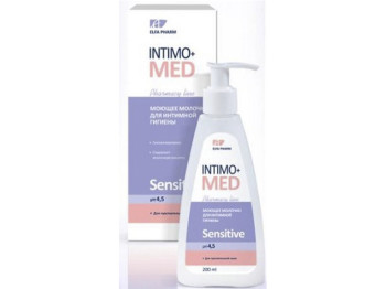Молочко для интимной гигиены Elfa Pharm Intimo+med Sensitive 200 мл