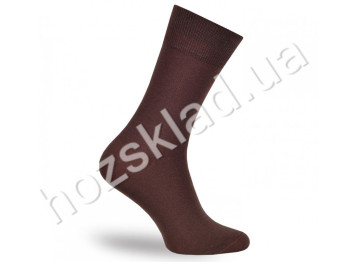 Носки мужские демисезонные 258, р.29-31 (45-46р.) (цвет коричневый 1000) Дюна