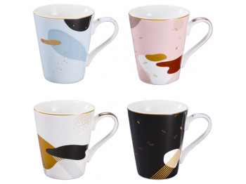 Чашка myCOFFEE Moon 12х8,5х10см 320мл (цена за набор 4шт) 06429