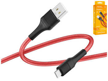 Кабель USB Ridea RC-ST74 StablePro Type-C 3A Цвет Красно-Черный