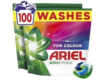 Капсулы для стирки Ariel All in 1 PODS, colour, 100 шт