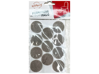 Наклейки на ніжки стільця/стола круглі, 11шт, 3,5см