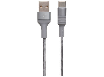 Кабель USB Borofone BX21 Type-C Колір Сірий