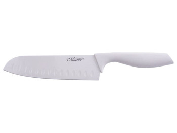 Нож японский Maestro Santoku керамическое покрытие лезвие 17,5см