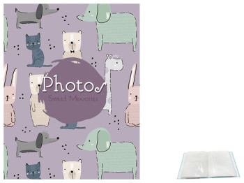 Фотоальбом UFO Little animals, 10x15см, на 200 фотографій, 6900070619369