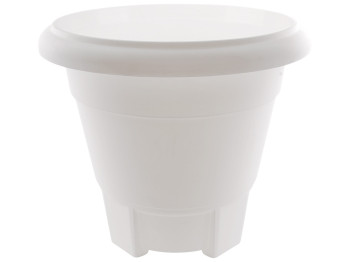 Горшок для цветов напольный №7 60л (цвет белый) Консенсус