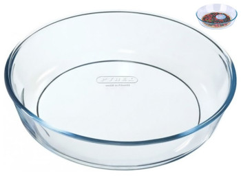 Форма стеклянная Pyrex B&E, для пирога, 26см, 2,1л, 2064063380019