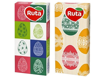 Салфетки Ruta ART Писанка серия 1/8, 33х33см, 3слоя, 10шт