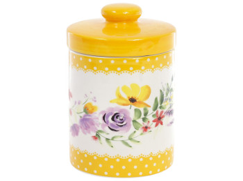 Банка керамічна для сипучих продуктів Акварель, 700мл