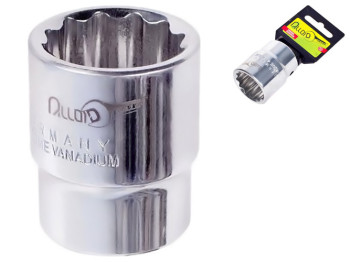 Торцевая головка Alloid, 3/4, 12 граней, 2,4см
