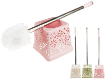 Ершик туалетный с подставкой 54,5см, D8см (цвета ассорти)