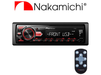 Програвач бездисковий зі знімною панеллю Nakamichi NA82A (MP3/SD/USB/FM)