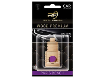 Освежитель воздуха жидкий Real Fresh Wood Premium, Paris Beach, 5мл