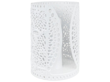 Тримач для паперових рушників R plastic Ажур, білий мармур, 23004