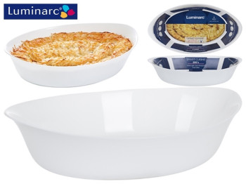 Форма для запекания Luminarc Smart Cuisine "Carine" жаропр. стеклокерамика овальная 32х20см 2л 39636