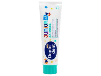 Зубная паста для детей Dontodent Junior 6+ с фтором, с мягким мятным вкусом, 100мл