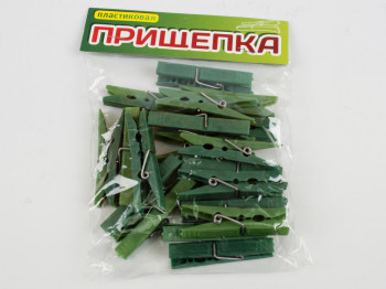 Прищіпка пластикова (ціна за упаковку 20 шт) 00564