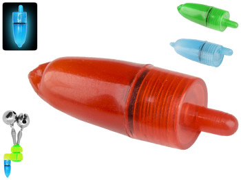 Светляк универсальный под колокольчик Sams fish Фидер светодиод, батарея LR41 1,4х1,4х4,3см