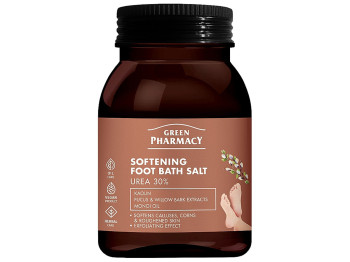 Сіль для ванни ніг Green Pharmacy Розм'якшуюча, 400г