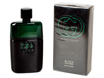 Туалетная вода (лиц.) муж. Gucci "Gucci Guilty Black - Pour Homme" Eau de Toilette 90мл