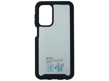 Чехол Shockproof Black Frame+ Transparent Back для Samsung A23 4G/5G Цвет 18, Black