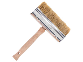 Кисть-макловица с деревянным основанием и металлическим бандажем