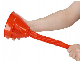 Лейка универсальная с гибким шлангом, 34х13см